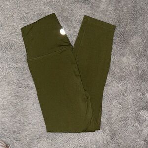 I Am Becoming Olive Leggings contour army leggings